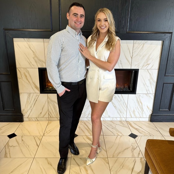 Steve Madden Tweed Romper - Picture 2 of 3